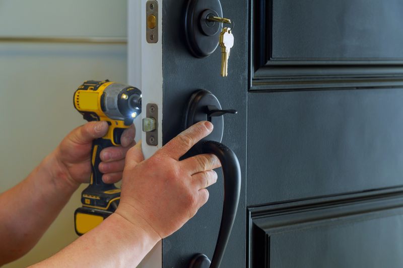 High-Security Lock Installation